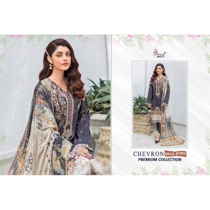 Shree Fabs Chevron Megha Remix Pakistani Salwar Suits